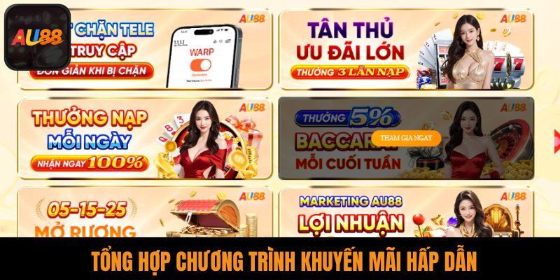Tổng hợp chương trình khuyến mãi hấp dẫn